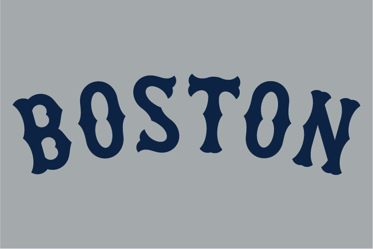 Boston Red Sox 2009-2013 Jersey Logo iron on transfers for T-shirts